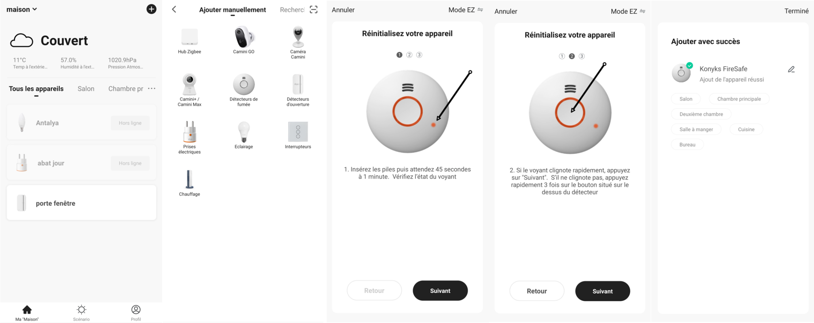 Test Konyks FireSafe 2 - Détecteur de fumée connecté