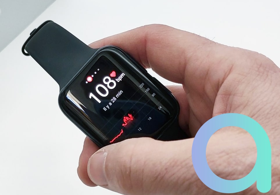 Cadran de la montre connectée Oppo Watch LTE