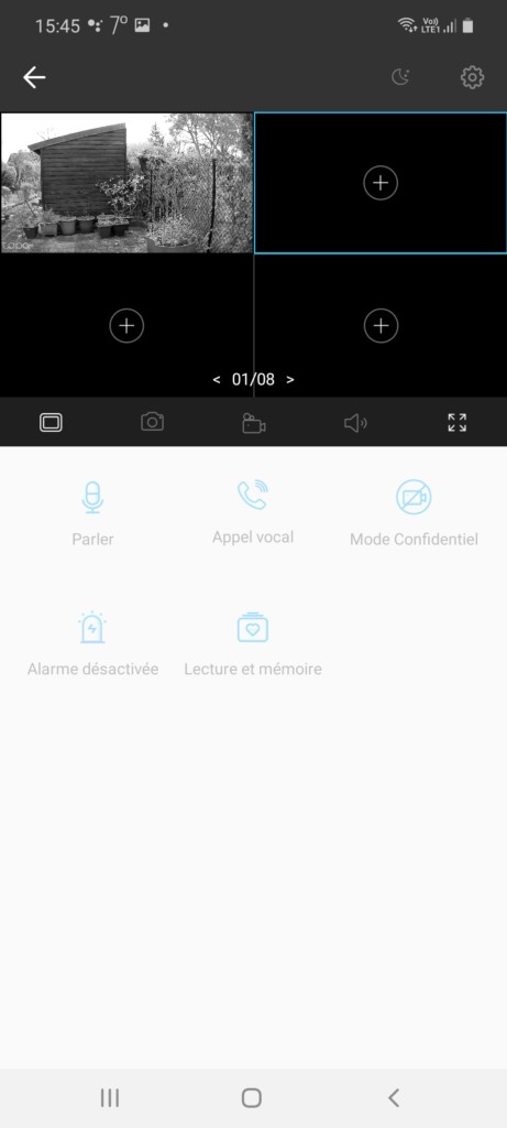 Intégration seconde caméra dans application Tapo