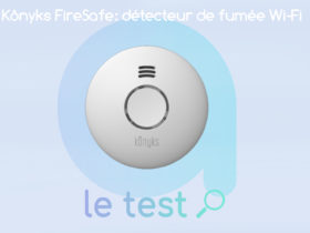 Notre avis sur le Konyks Firesafe le détecteur de fumée connecté