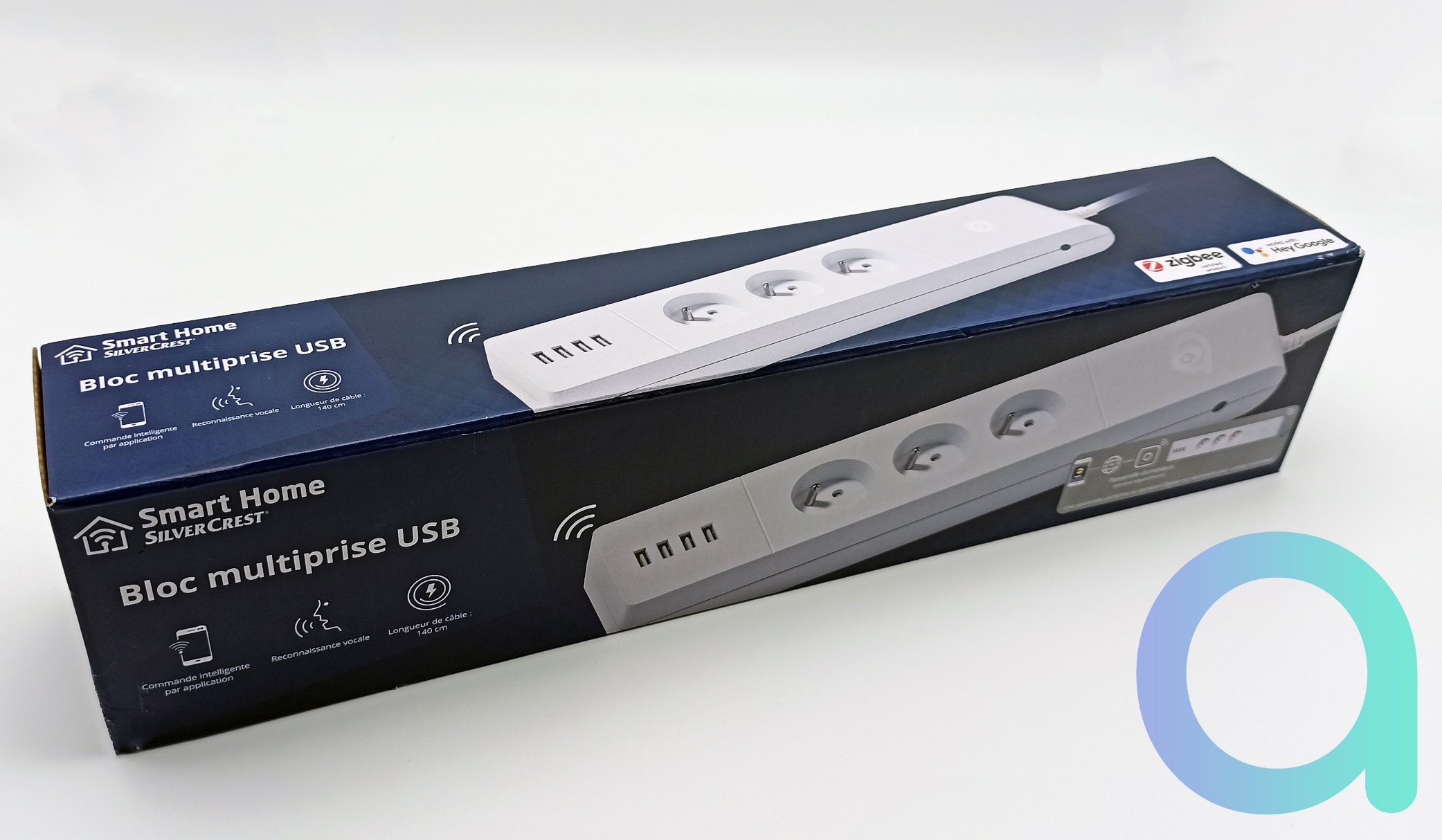 Promo Cube multiprise avec ports USB chez Lidl