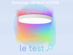 Notre avis sur le plafonnier connecté AQOSTER