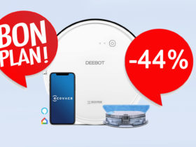 44% de réduction sur le robot aspirateurs Ecovacs Deebot 605