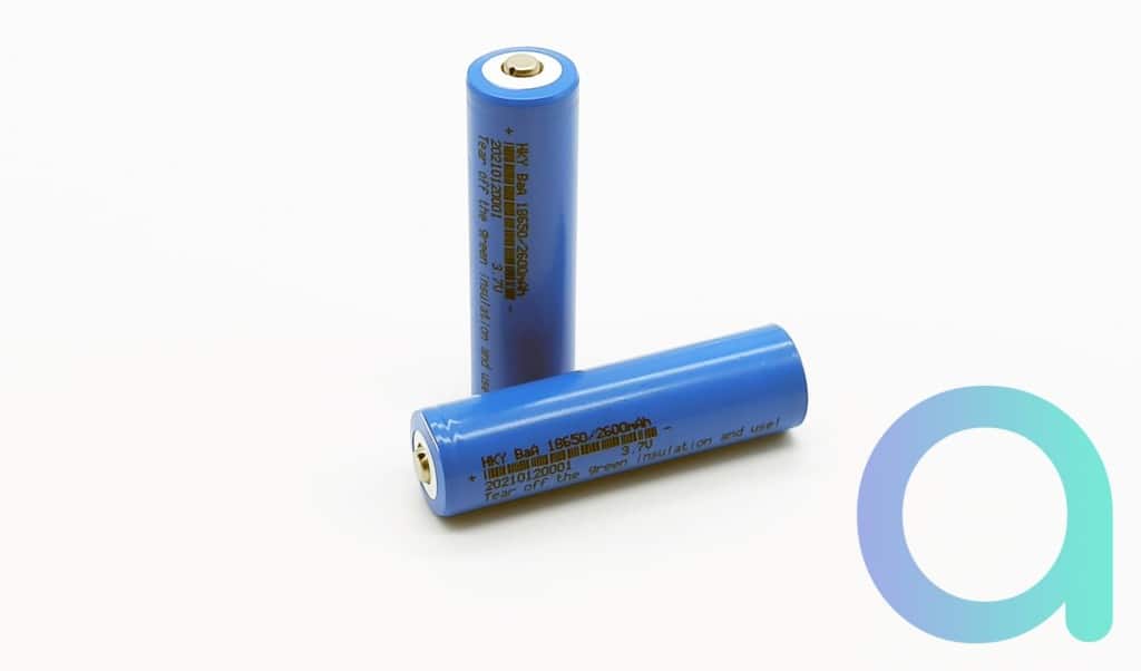 lot de 2 batteries de 2600 mAh pour la sonnette connectée Zemismart M16