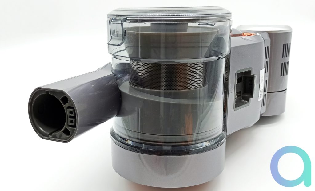 Bac récupérateur de poussière avec système bi-cyclonique inclus pour l'aspirateur Jimmy H9 Pro
