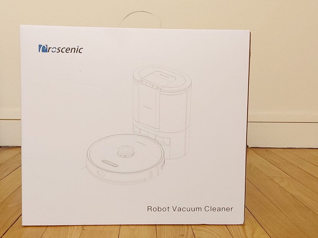 Carton valise du robot aspirateur Proscenic M8 Pro