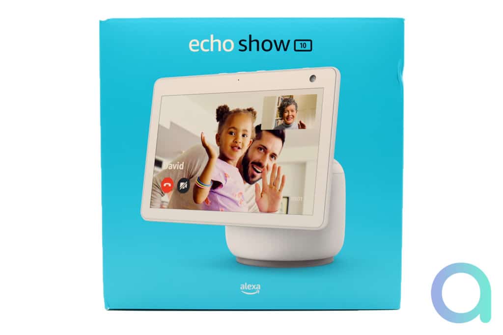 Le packaging Echo Show 10 est séduisant !