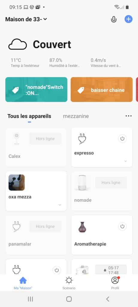 Appairage du détecteur de fumée X-Sense à l'application Smart Life