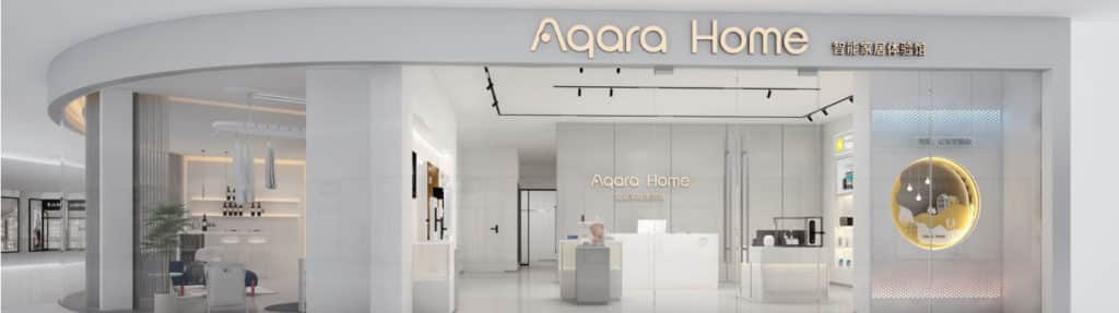 Aqara est présente dans plus de 500 boutiques