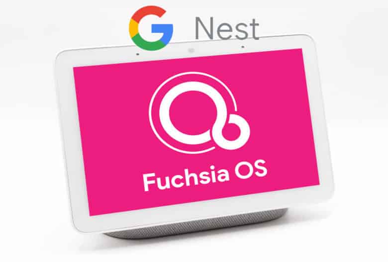 Google commence à déployer Fuchsia OS sur ses Nest Hub 2018
