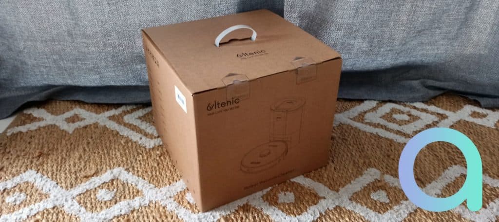 colis livré pour l'Ultenic T10 carton de 9kg