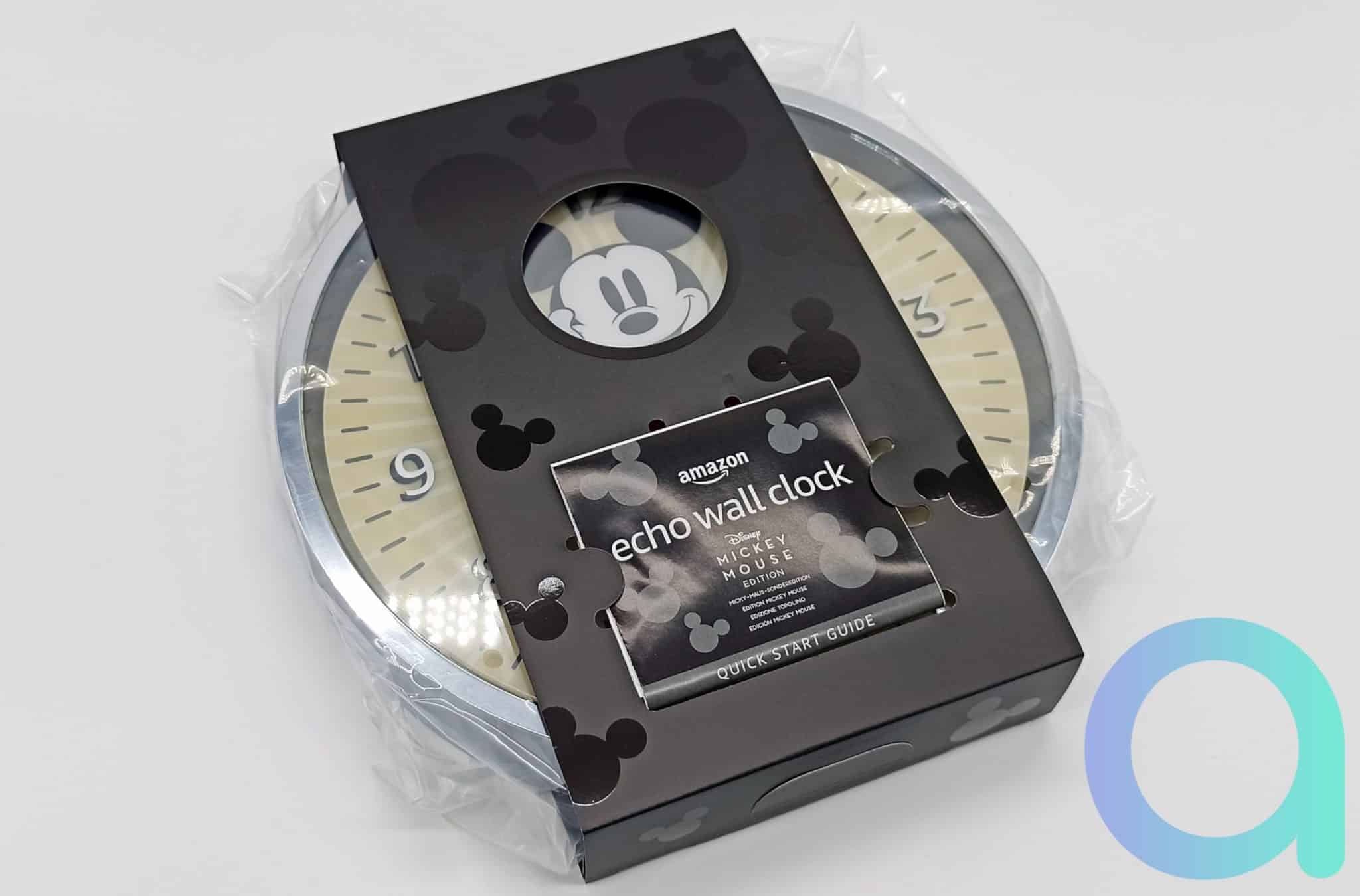 Test Echo Wall Clock Mickey Mouse Edition l’horloge d’Amazon au Club