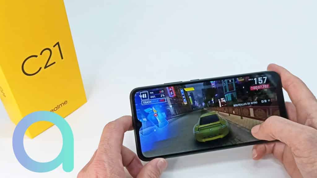 Affichage vidéo sur le smartphone Realme C21