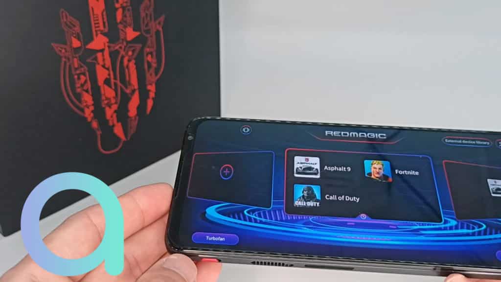 Ecran de gaming pour le smatphone RedMagic 6 de Nubia