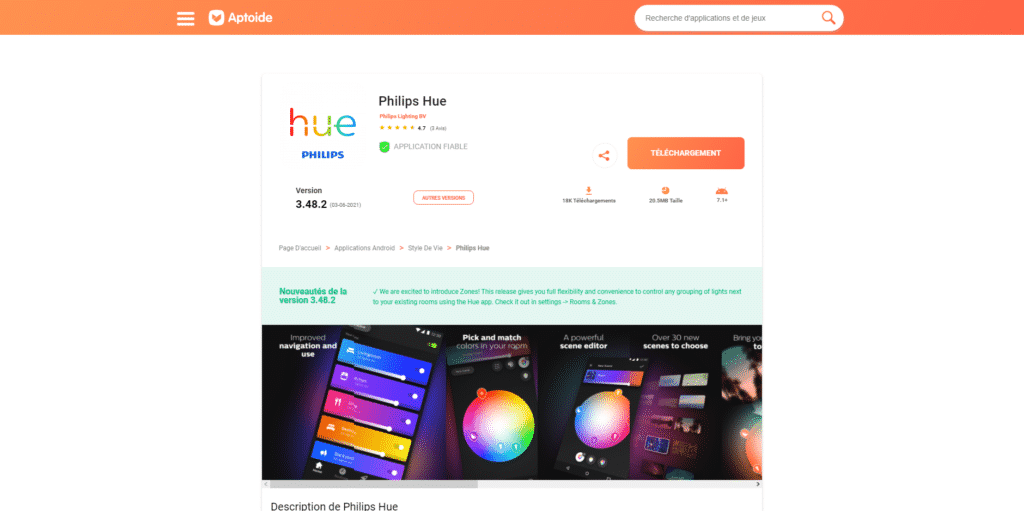 Télécharger APK de Philips Hue ZigBee