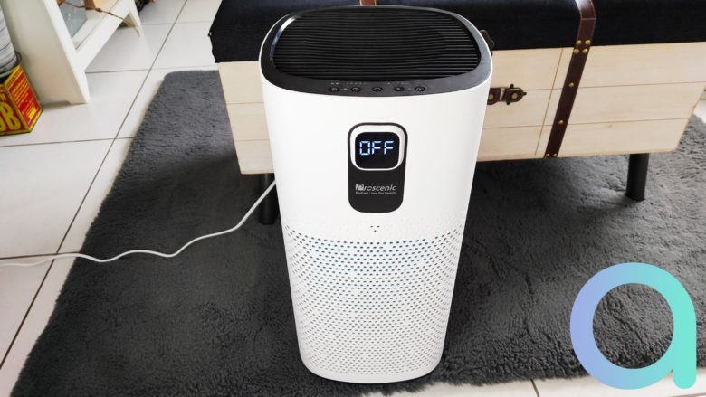 Test complet du Proscenic A9, un purificateur d'air connecté à Google Home et Amazon Alexa