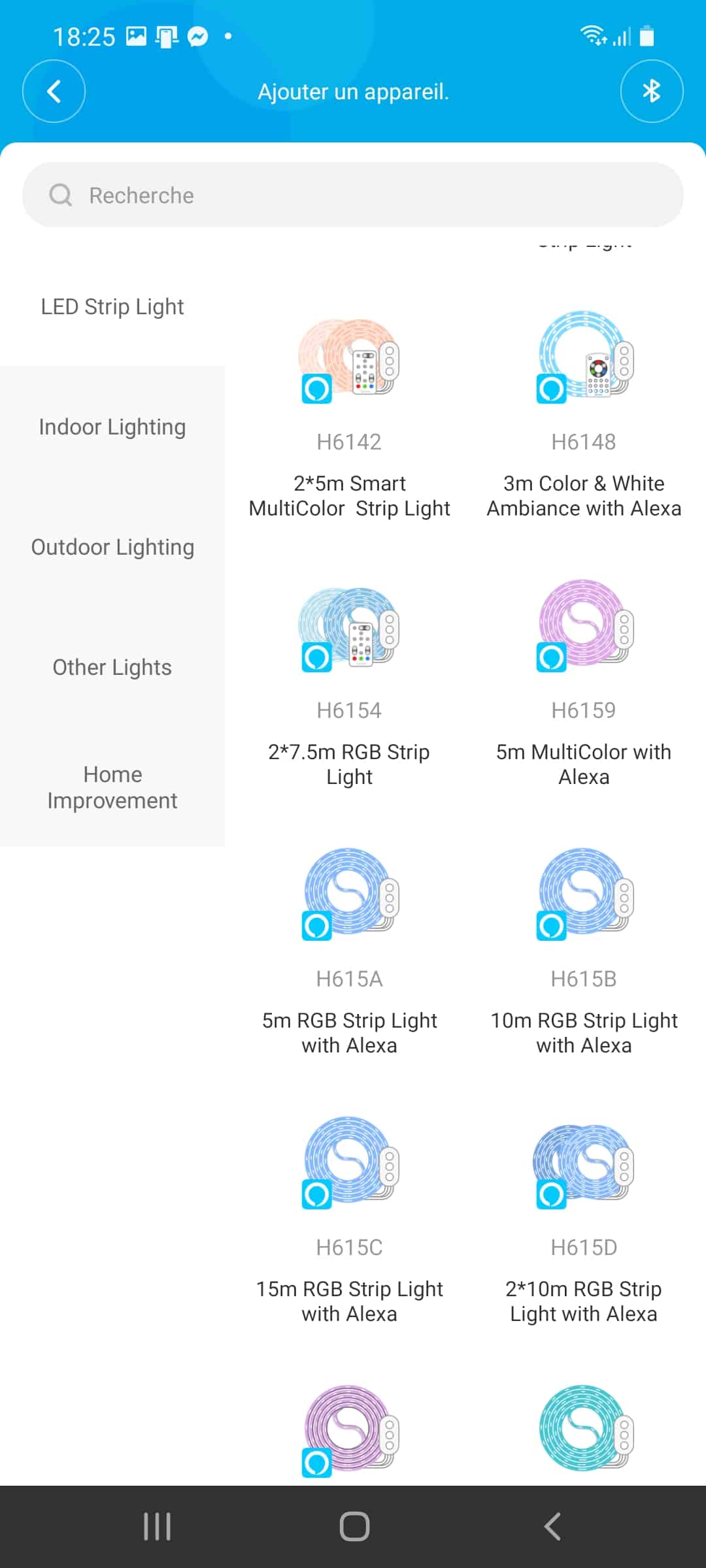 Govee - ruban Wi-Fi RGB Smart LED 5m