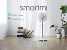 Notre avis sur le Smartmi Fan 3, une ventilateur connecté à Alexa et Google Home.