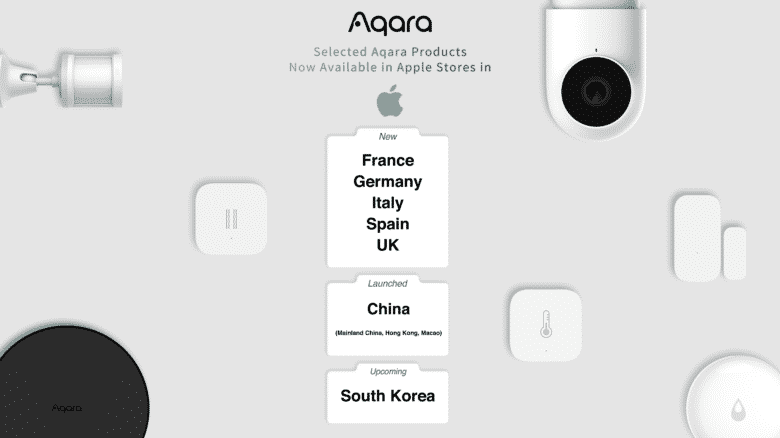 Aqara annonce la disponiblité de ses produits dans les Apple Stores en Europe