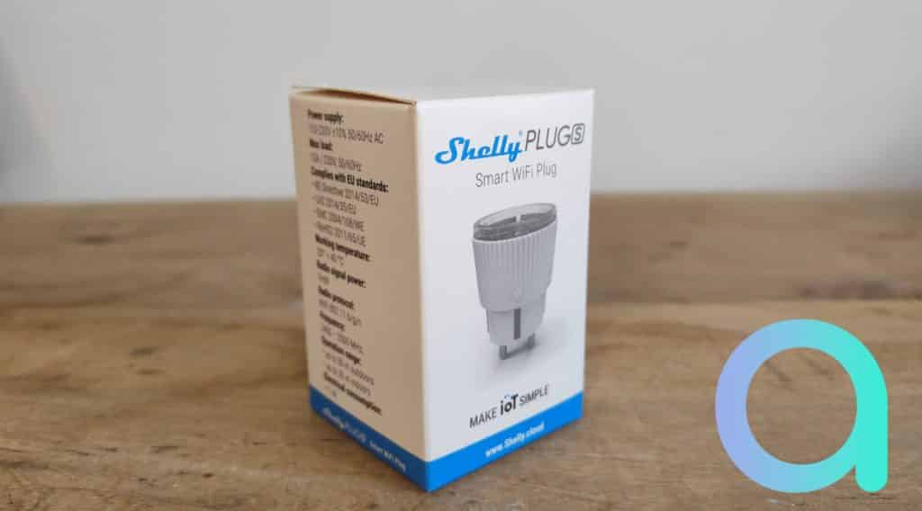 La Shelly Plug S s'affiche sur la totalité de la face du packaging