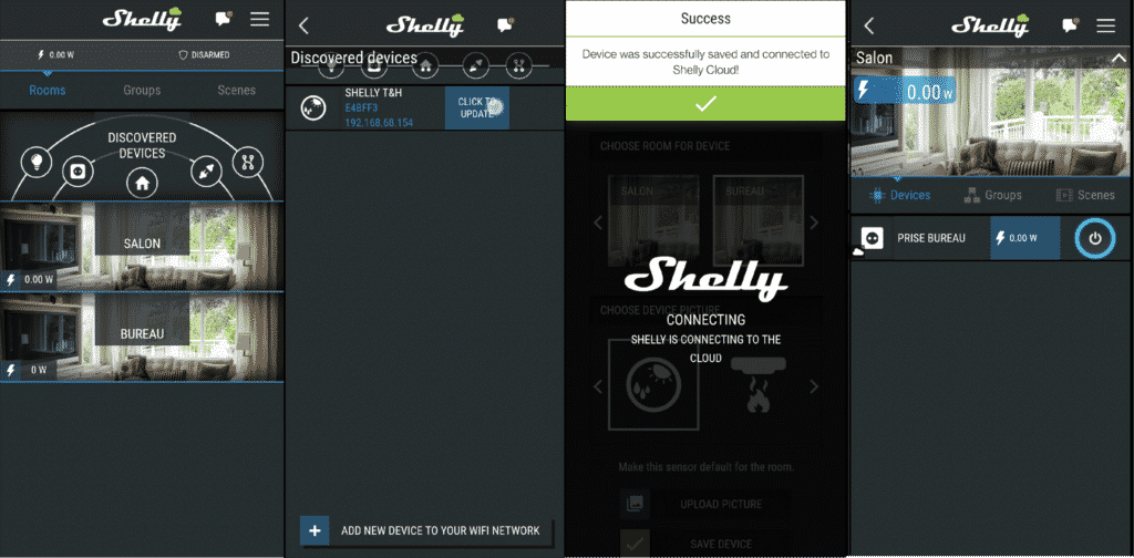 Installation pas toujours très simple de la Shelly Plug S sur l'application, mais quand ça veut bien le faire, c'est que du bonheur