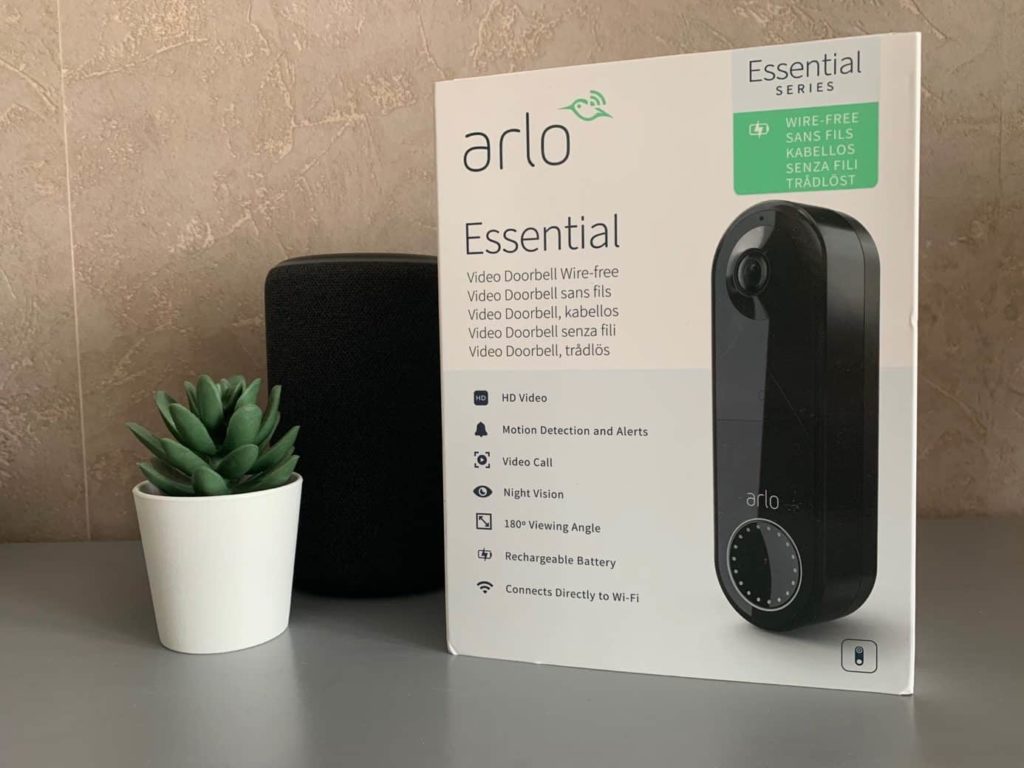 Unboxing de la sonnette Arlo Video Doorbell Wire Free