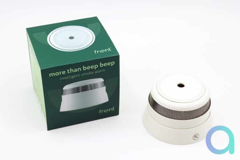 frient Intelligent Smoke Alarm | A Wireless Smoke Alarm | Instant Fire Alarm | EN 14604 | Battery Powered | Zigbee | Works with SmartThings and Athom Homey