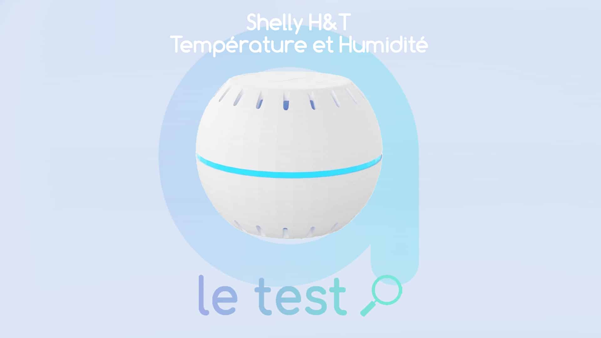 Capteur de température et d'humidité Wifi Shelly Plus H&T – Shelly