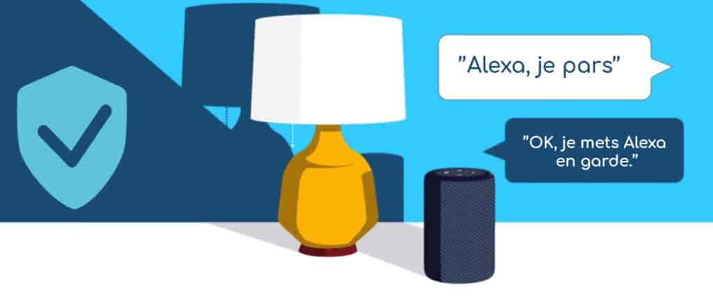 Alexa de garde : fonctionnement du système d'alarme Amazon Echo