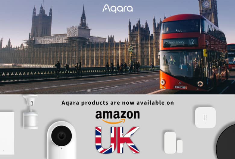 Aqara annonce l'ouverture de sa boutique Amazon au Royaume-Uni