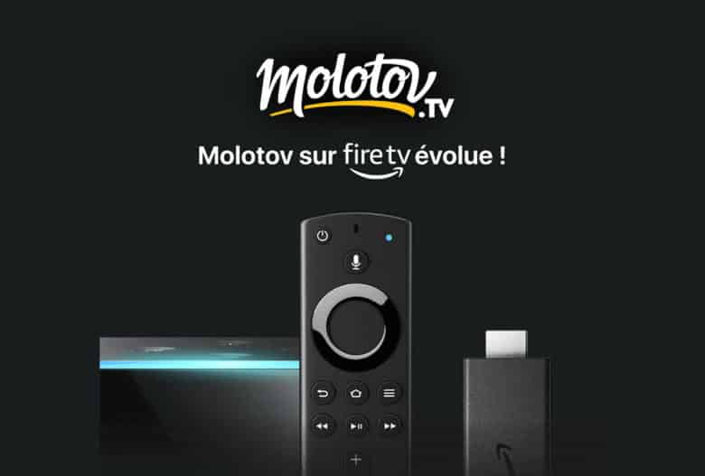 Une nouvelle application Molotov sur Fire TV