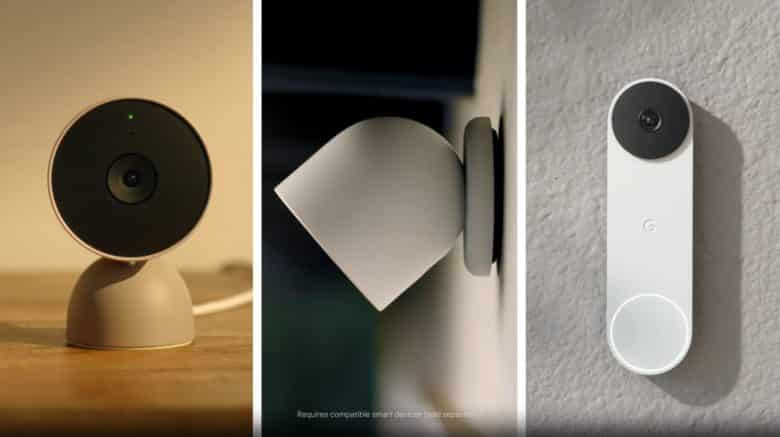 Google dévoile des nouveautés Nest Cam et Nest Doorbell