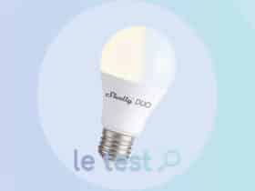 Notre avis sur l'ampoule Wifi cloudless Shelly Duo