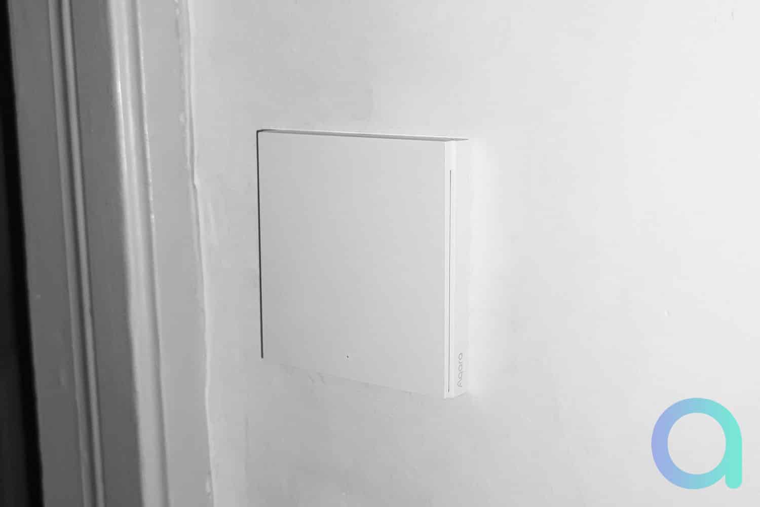 AQARA - Interrupteur mural intelligent H1 ZigBee 3.0 (sans neutre) -  WS-EUK01