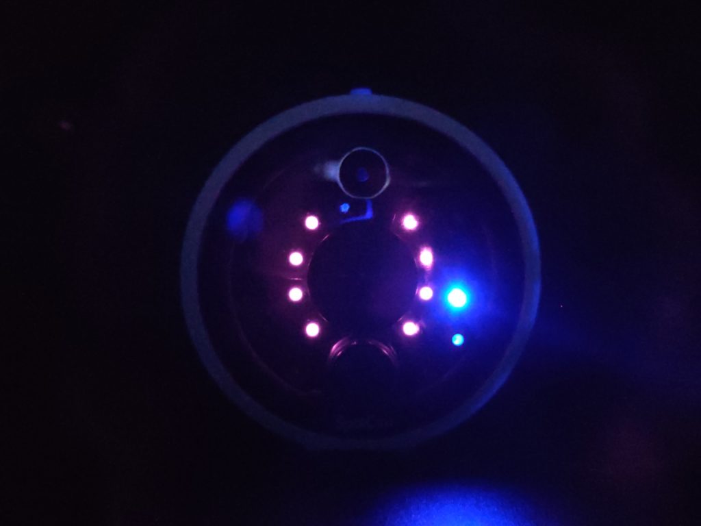 Les 8 LED Infra Rouge de la SpotCam Solo 2