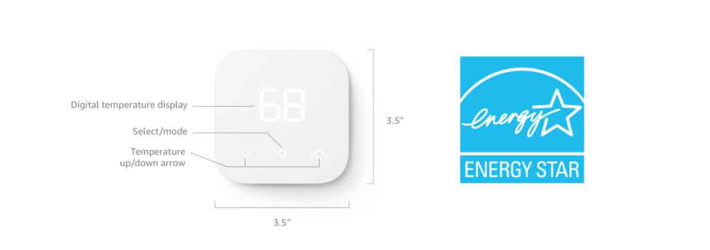 Fiche technique Amazon Smart Thermostat