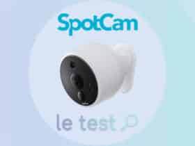 Notre avis sur la caméra SpotCam Solo 2 compatible Alexa Echo Show et Google Nest Hub