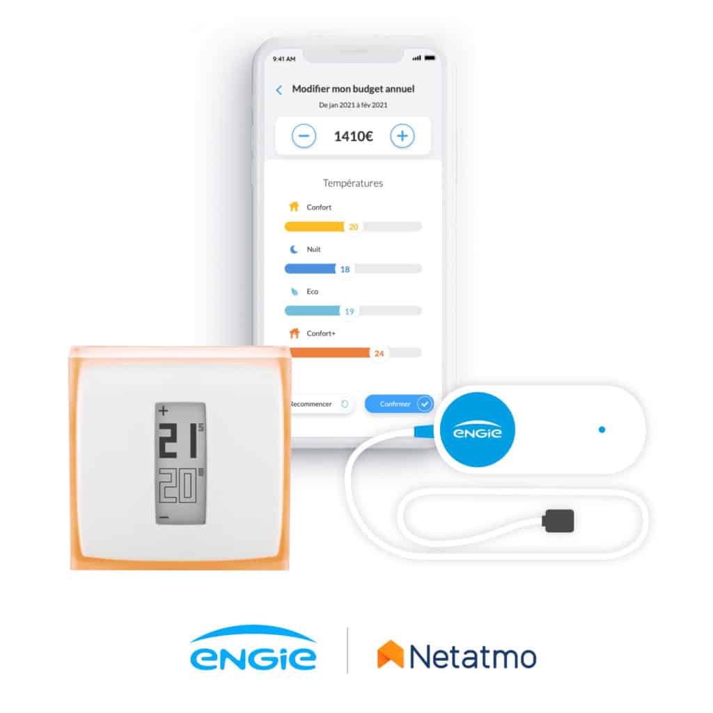 Mon Pilotage Gaz : Capteur Engie et Thermostat Netatmo