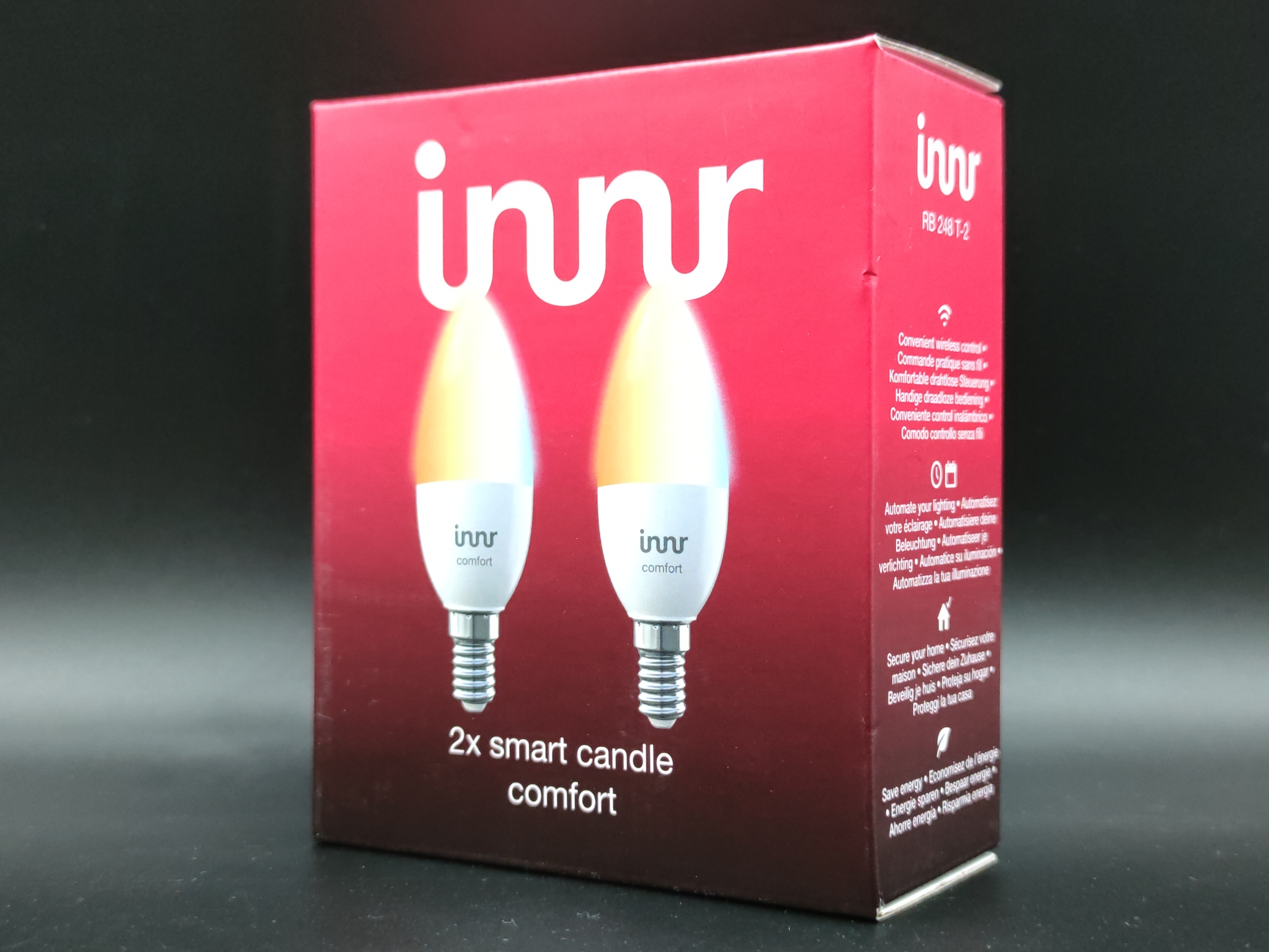 INNR - Ampoule connectée type E14 - ZigBee 3.0 - Pack de 2 ampoules