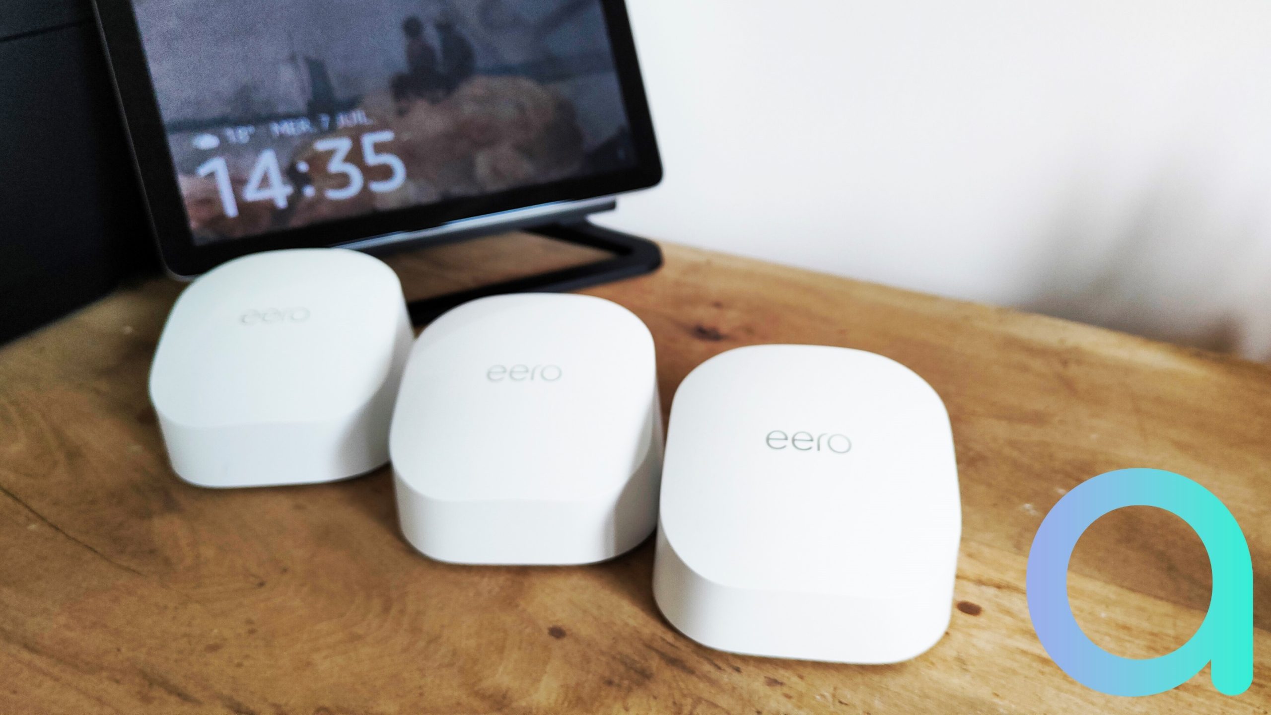 eero 6 Routeur Wi-Fi 6 maillé bibande avec hub connecté Zigbee intégré 2 pièces