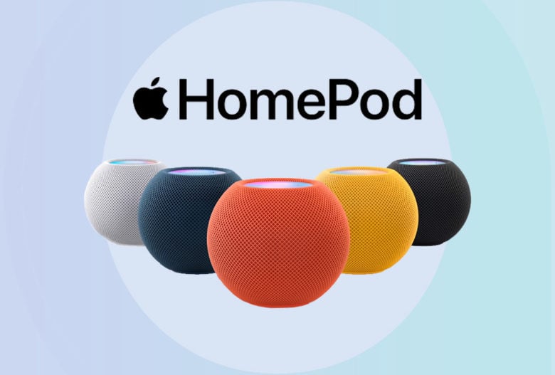 Le HomePod mini sera disponible en trois couleurs supplémentaires