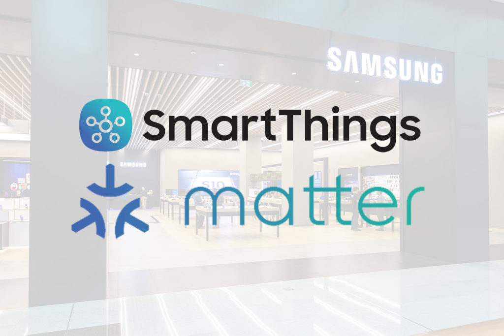 Samsung annonce la compatibilité prochaine de SmartThings avec Matter