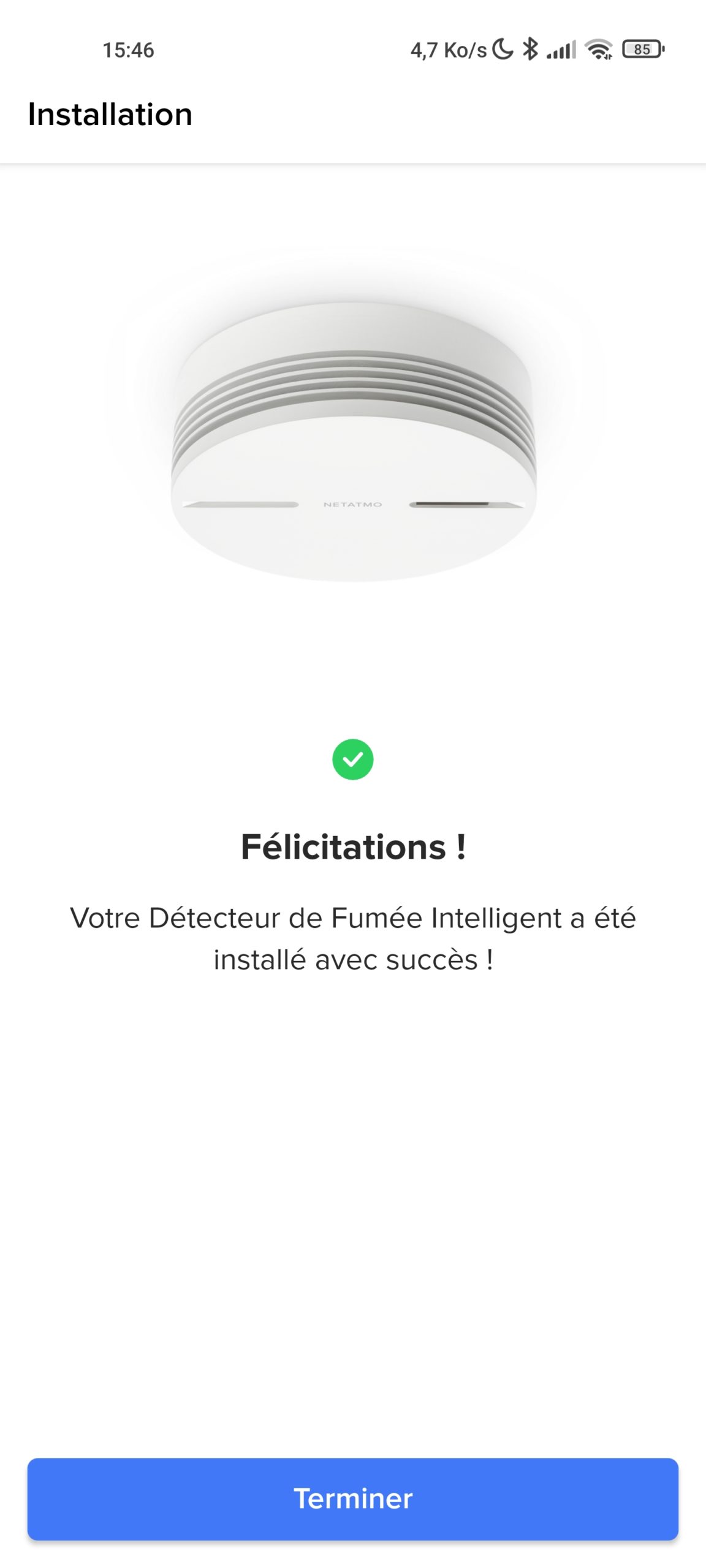 Test Détecteur de fumée Netatmo : feu sur les fumées intérieures ! - Les  Numériques