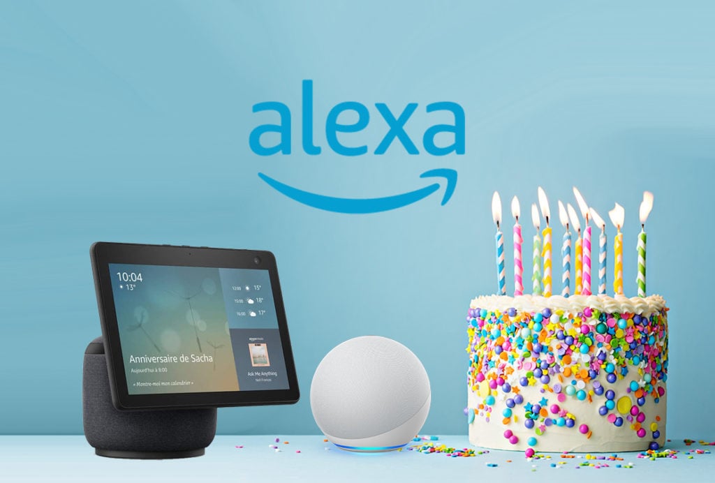 Amazon célèbre l'anniversaire de son assistante vocale Alexa