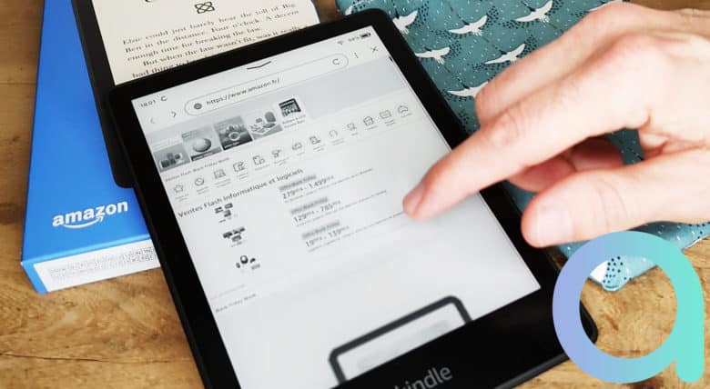 La lisuese Kindle Paperwhite bien qu'embarquant un navigateur web n'est pas destiné à une utilisation sur le web