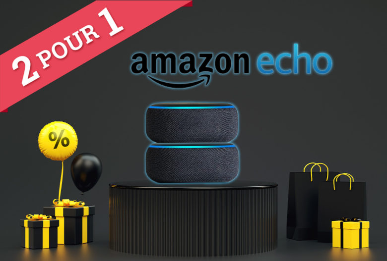 Obtenez deux enceintes Echo Dot 3 pour le prix d'une sur Amazon