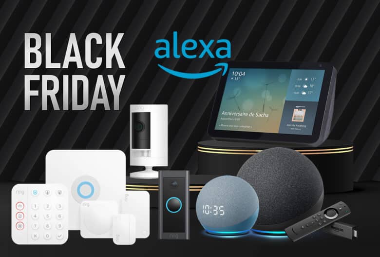 Le Black Firday continue avec Alexa, Amazon Echo, Fire TV, Ring et Blink