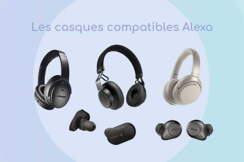 Sélection des meilleurs écouteurs et casques Bluetooth compatibles avec Alexa et Amazon Echo