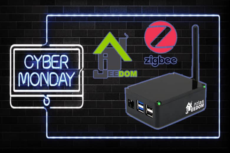 Une offre à saisir sur Jeedom Atlas pour le Cyber Monday