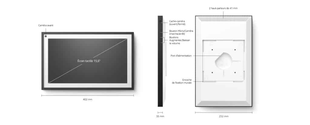 Fiche technique : les spécifications d'Amazon Echo Show 15